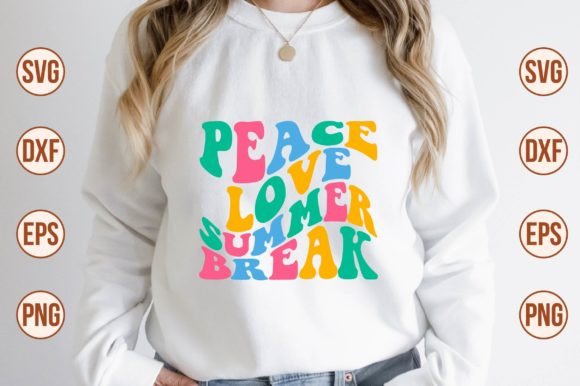 Peace Love Summer Break Retro Svg Review