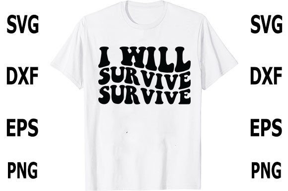Retro Plant SVG Design, I Will Survive